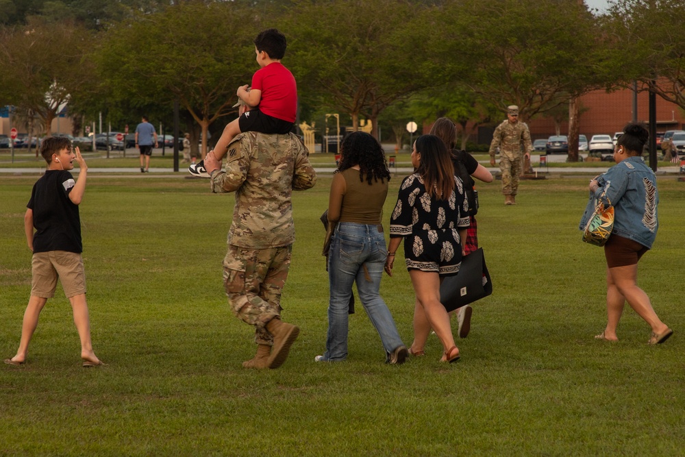 3rd Infantry Division Soldiers return from Europe