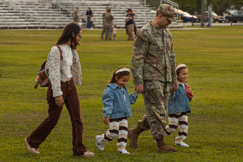 3rd Infantry Division Soldiers return from Europe