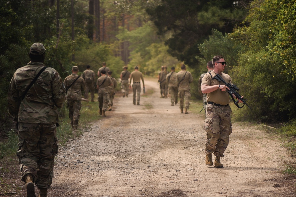 110th SF troop movement training