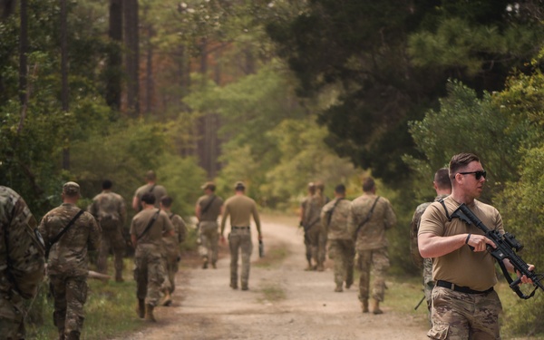 110th SF troop movement training