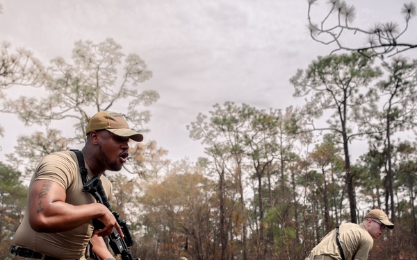 110th SF troop movement training