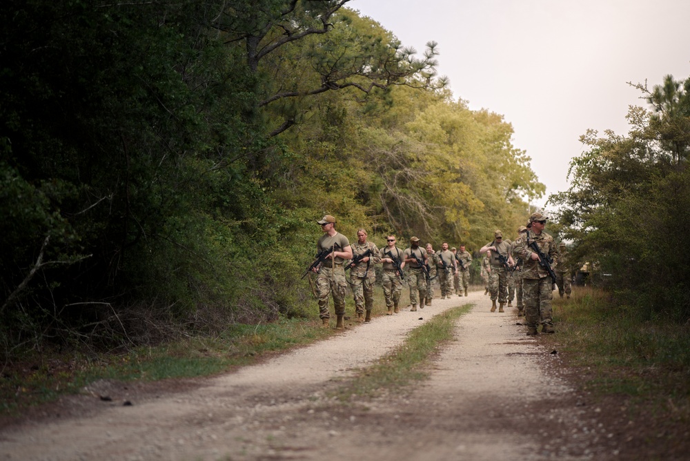 110th SF troop movement training