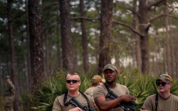 110th SF troop movement training