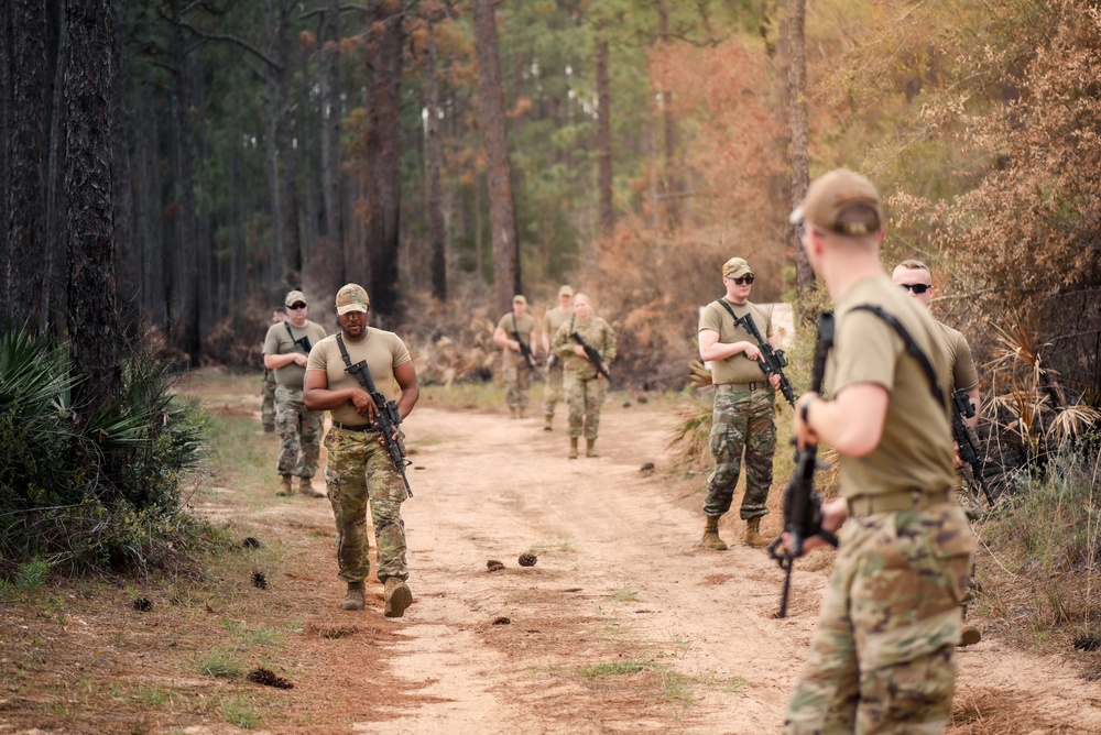 110th SF troop movement training