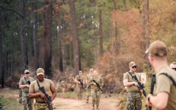 110th SF troop movement training
