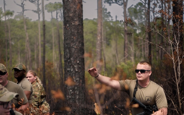 110th SF troop movement training