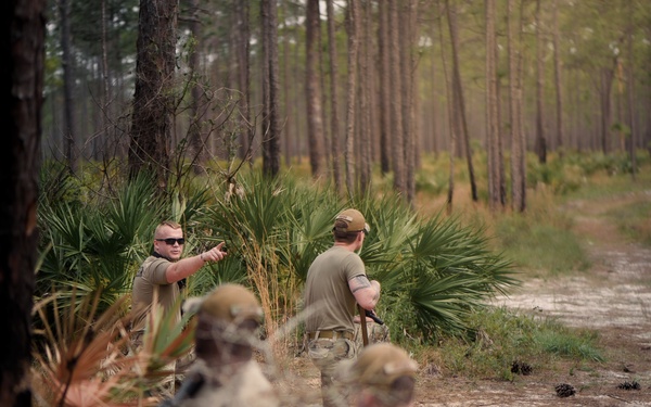110th SF troop movement training