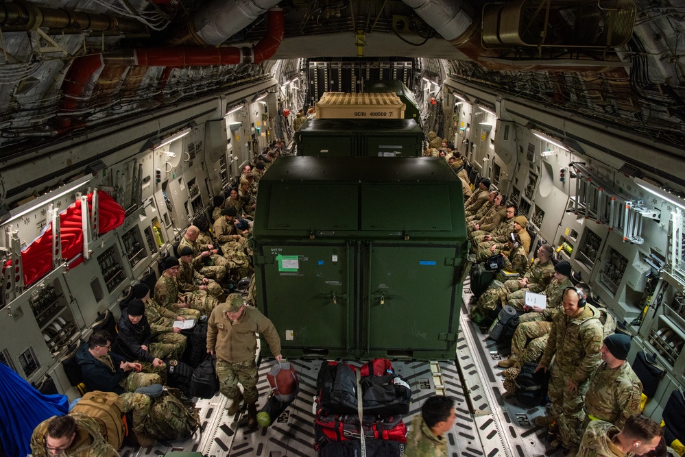 Airmen depart JBER for Agile Reaper 24-1 exercise