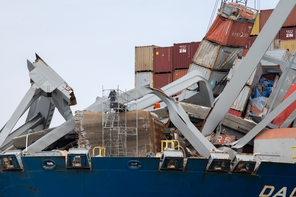 Unified Command continues salvage operations at Key Bridge Response 2024 incident