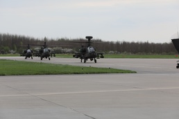 12th CAB Arrives at Malbork Airport for Exercise Saber Strike 24