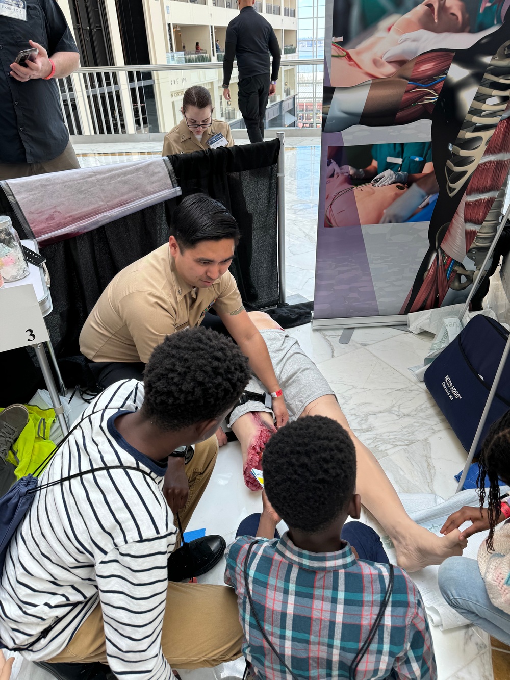 Walter Reed’s Department of Simulation participates in STEM Expo