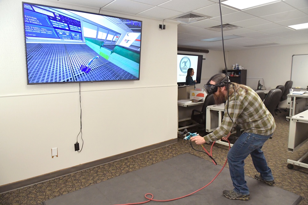 Depot level aircraft maintenance has overhauled training with adoption of Virtual Reality, implementing VR Classrooms &amp; Virtual Paint Booth