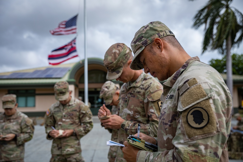 2024 Best Warrior Competition Hawaii Army National Guard