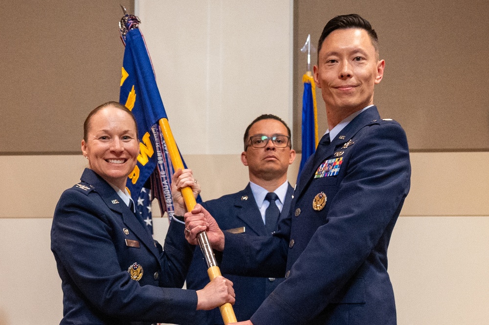 8th Space Warning Squadron change of command