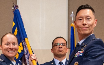 8th Space Warning Squadron hosts change of command ceremony