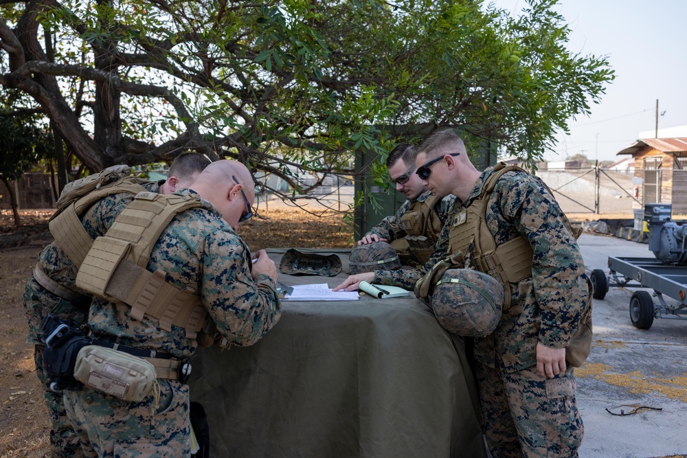 Golf Company, 2nd Battalion, 25th Marines, Arrives in Honduras