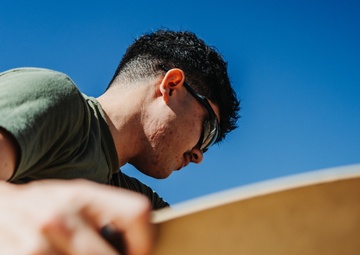 Expeditionary Communications Course Marines set up various network points