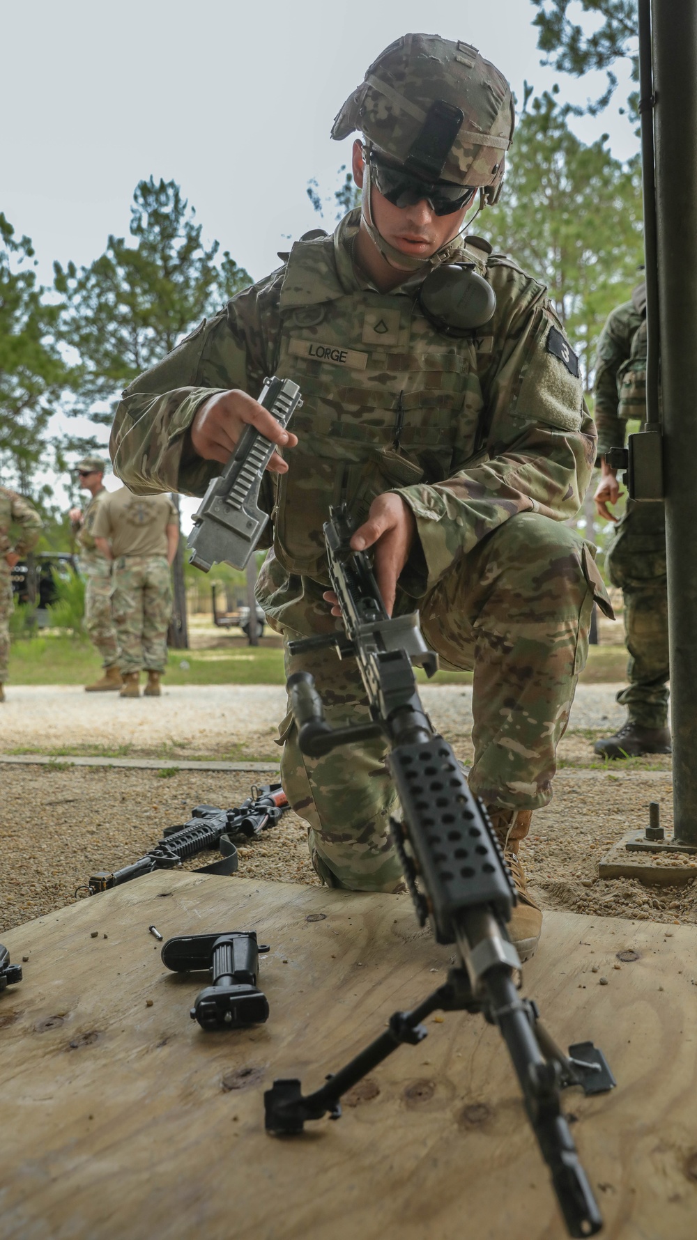 3rd Infantry Division teams compete at the 2024 International Best Mortar Competition, Day 3
