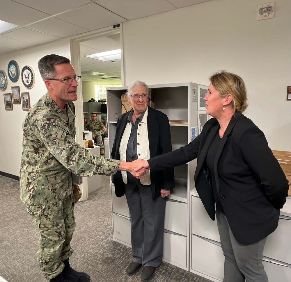 Navy Judge Advocate General Visits NMCSD