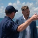 US Ambassador to Barbados and the Organization of Eastern Caribbean States visits crew of US Coast Guard Cutter James during port of call