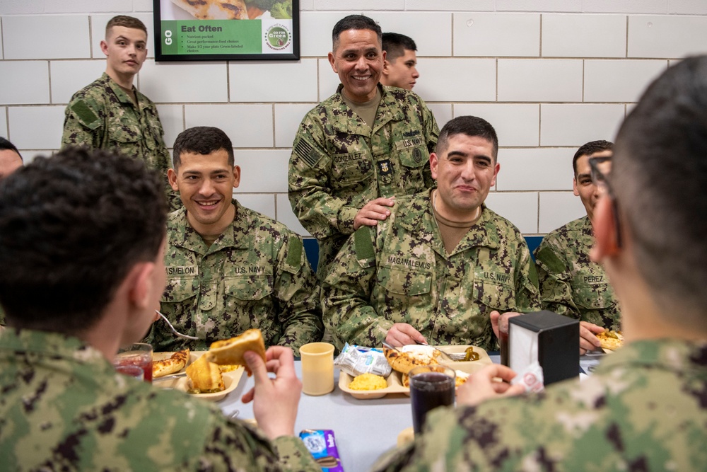 Recruit Training Command Pizza Night