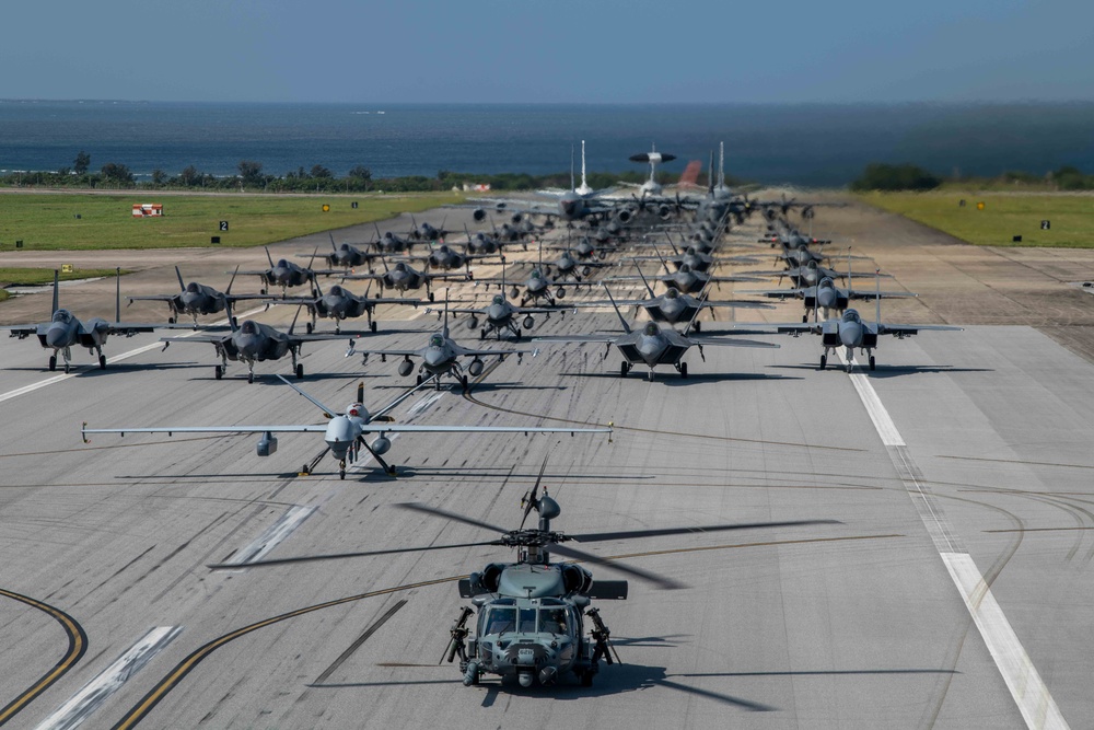 Team Kadena Showcases Overwhelming Air Power in Unique Display