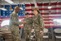 Sailors Assigned to Amphibious Squadron (PHIBRON) 11 Host Change of Command Ceremony