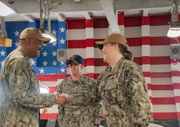 German Assumes Command of Amphibious Squadron 11