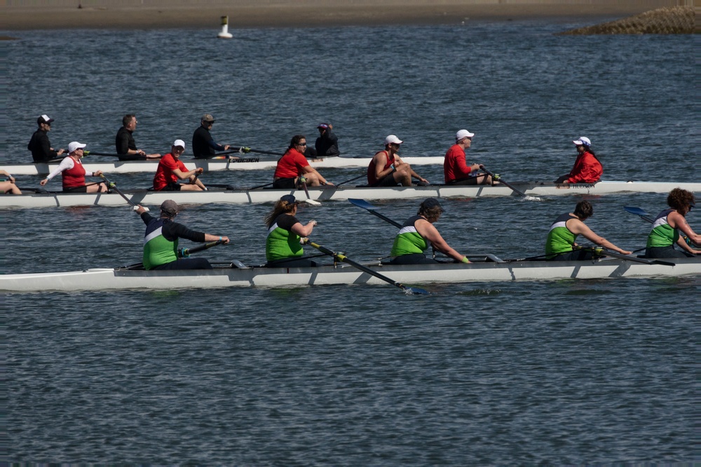 Marines attend San Diego Crew Classic Regatta