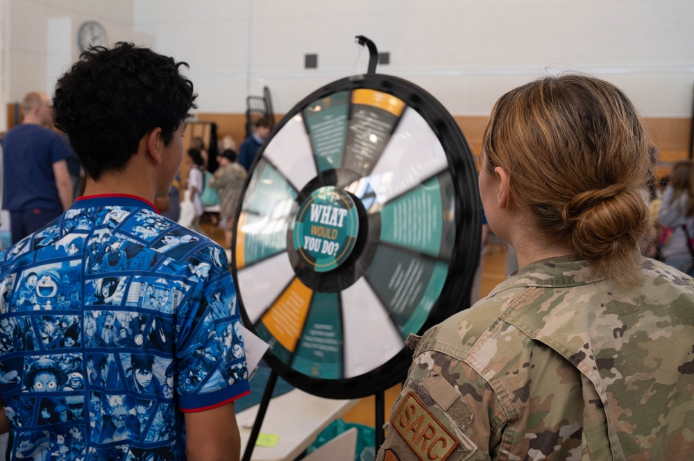 Yokota Middle School hosts career fair for students