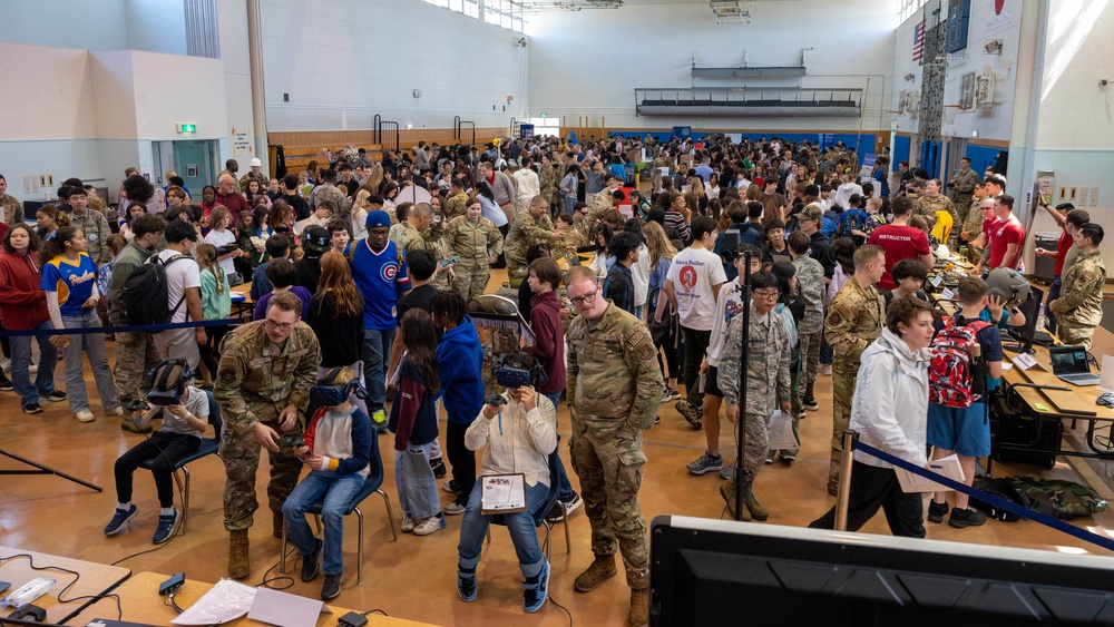 Yokota Middle School hosts career fair for students