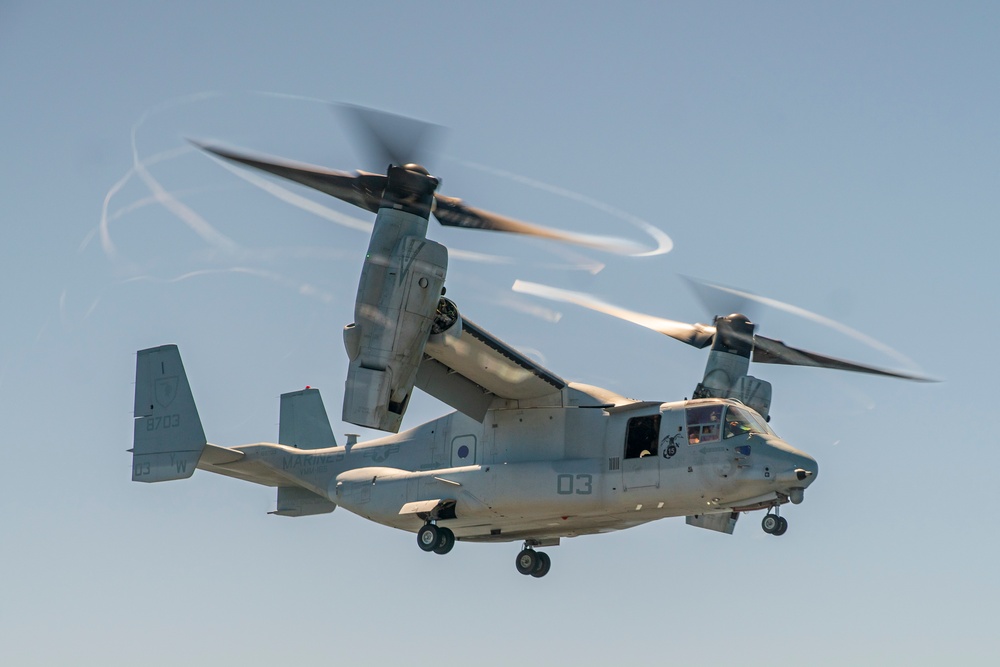 Dvids - Images - Blt 1 5 Departs Uss Boxer For Mv-22b Raid [image 2 Of 5]