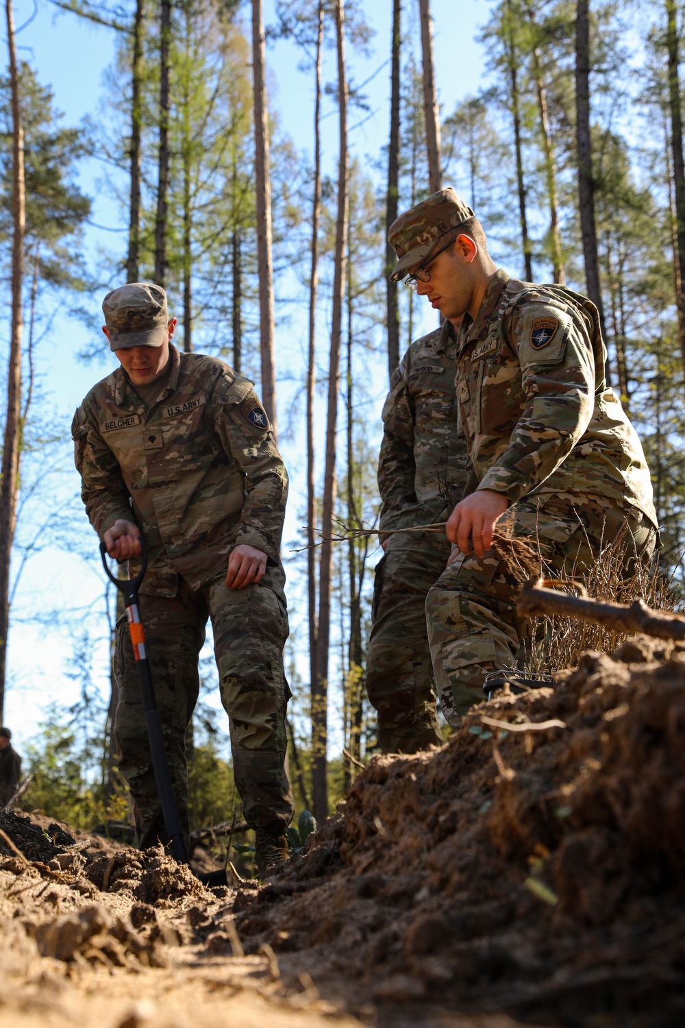 Tree planting ceremony at Bemowo Piskie Training Area