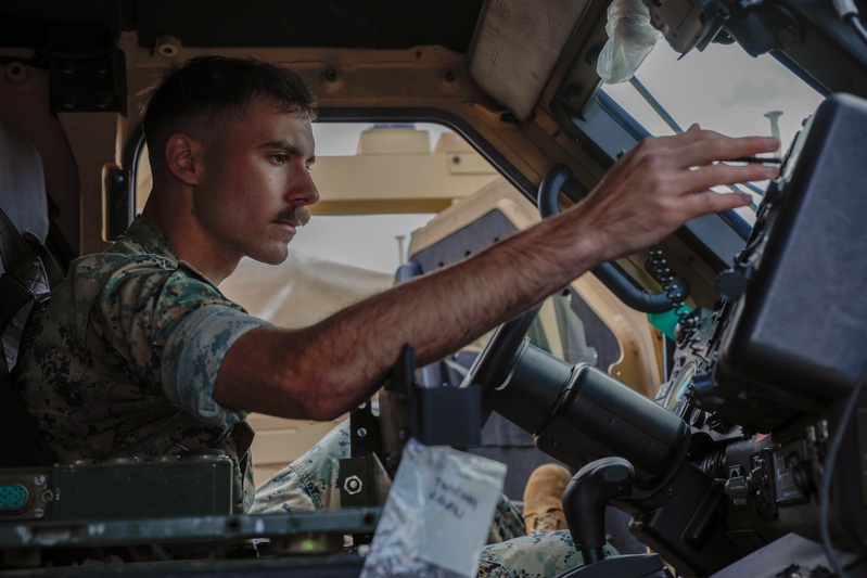 Marine Corps Corporal is Awarded the Meritorious Service Medal
