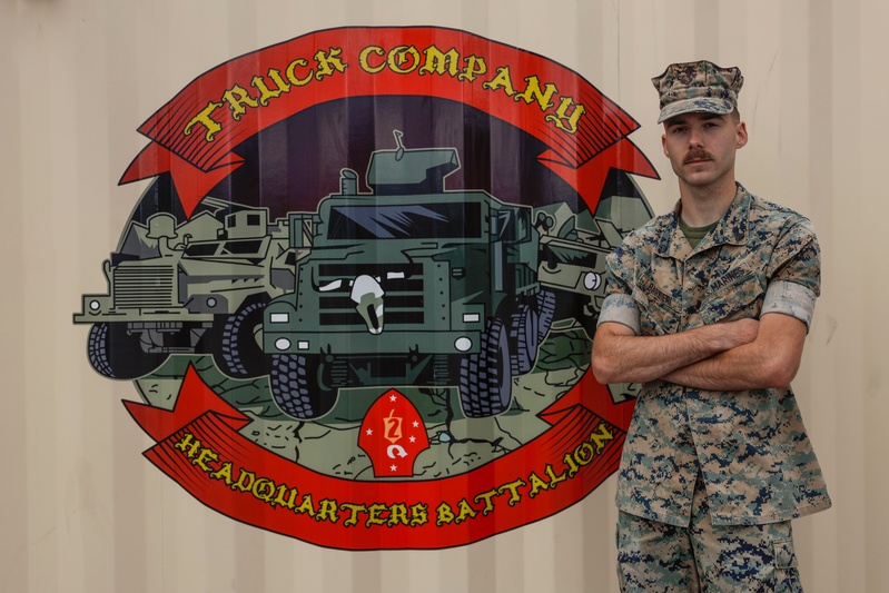 Corporal Barbieri, A Follow Me Marine