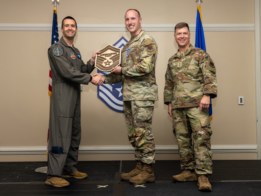 Senior Master Sgt. Release Party