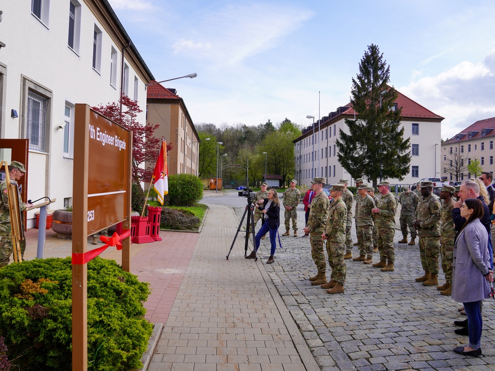 7th Engineer Brigade Headquarters Ribbon Cutting