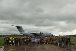 U.S. and French forces repair airfield damage during Exercise RAZORBACK
