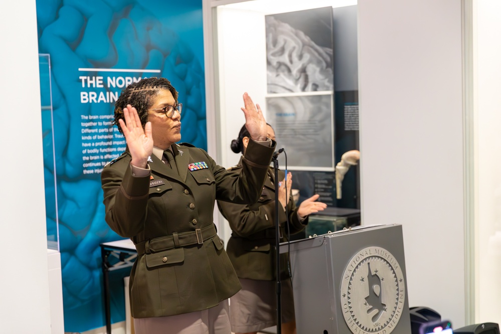 U.S. Army Lt. Col. Jaree Johnson Promotion Ceremony