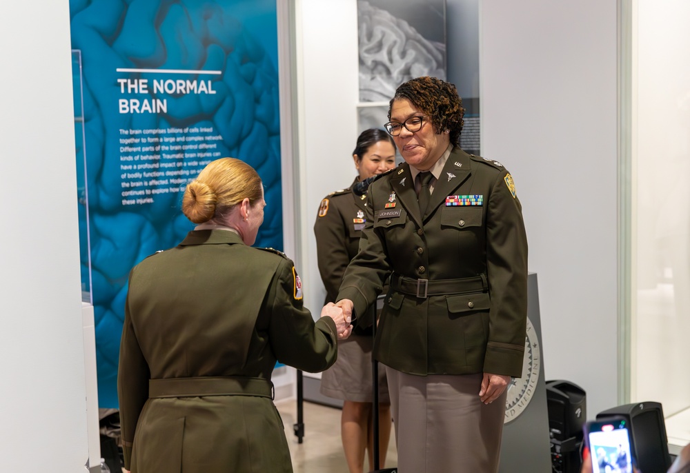 U.S. Army Lt. Col. Jaree Johnson Promotion Ceremony