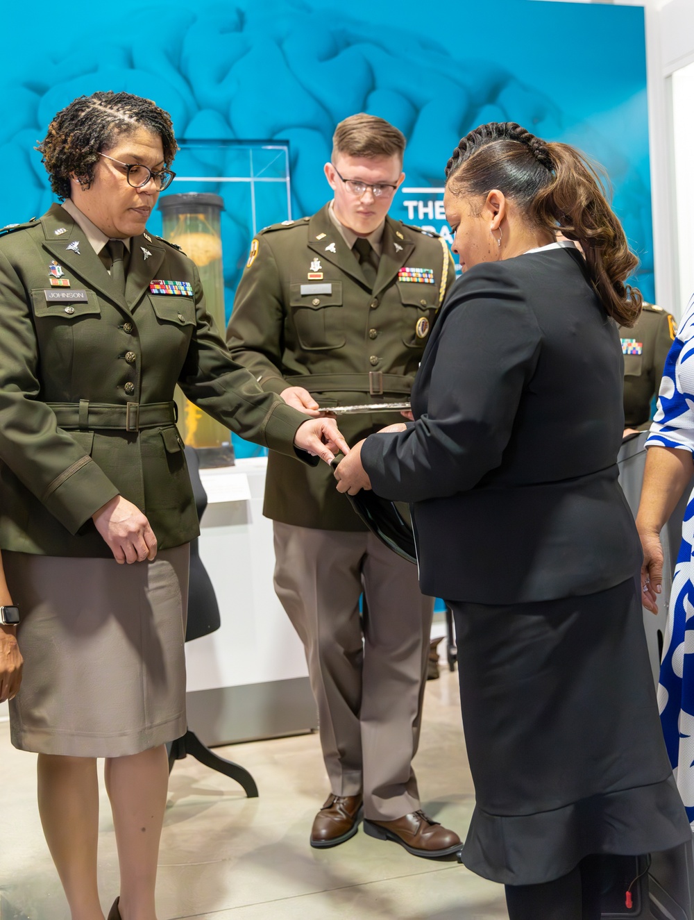 U.S. Army Lt. Col. Jaree Johnson Promotion Ceremony