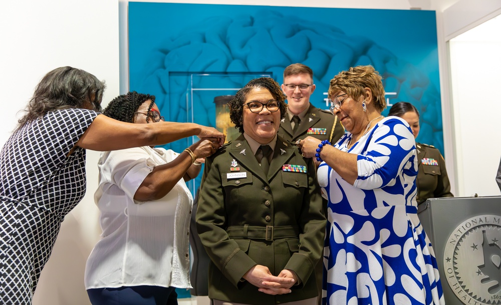 U.S. Army Lt. Col. Jaree Johnson Promotion Ceremony