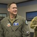 Maj. Gen. David Lyons, Fifteenth Air Force commander, visits the 552nd Air Control Wing