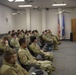 Chief Master Sgt. Jeremy Unterseher, Fifteenth Air Force, visits Tinker Air Force Base