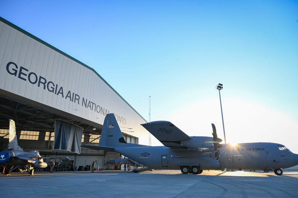 165th Airlift Wing receives its second C-130J-30 Super Hercules Aircraft