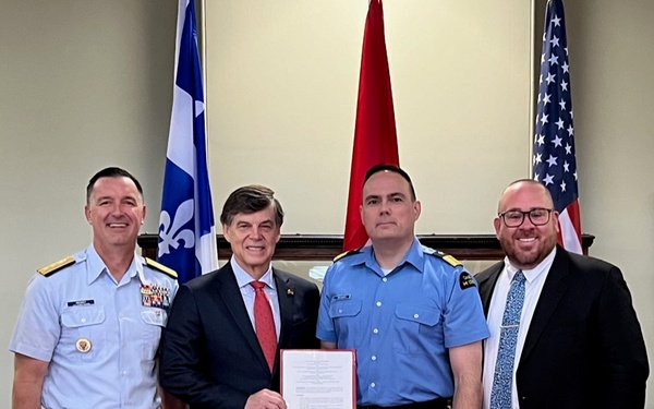 CCG, GLS, SLSMC, USCG sign Cooperative Vessel Traffic Service MOU
