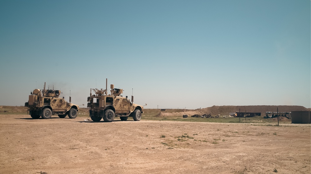 Mass. Guard Soldiers Test Fire 30mm Cannon