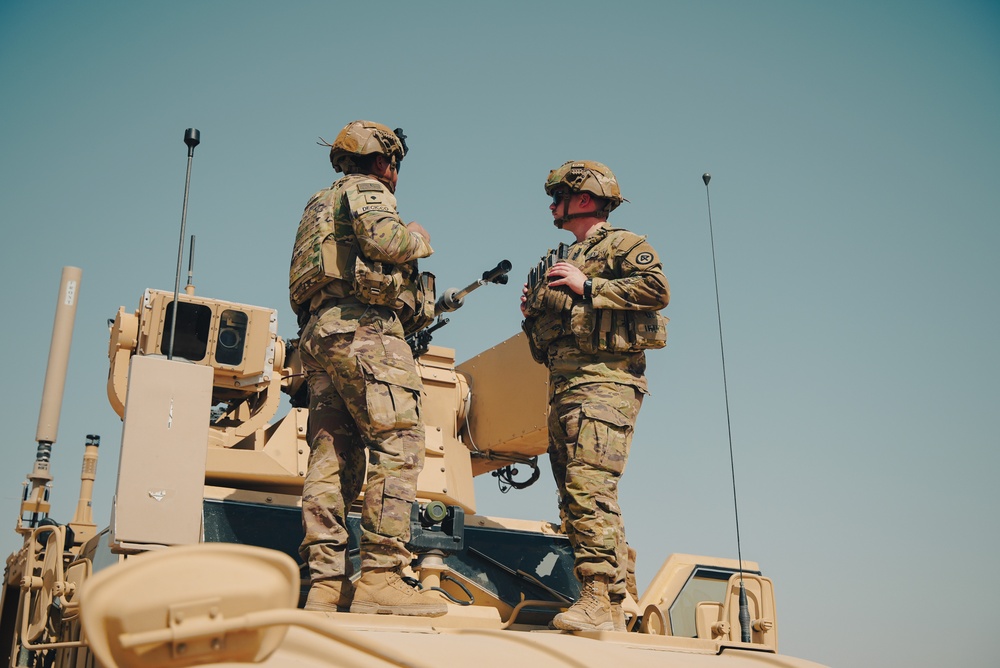 Mass. Guard Soldiers Test Fire 30mm Cannon