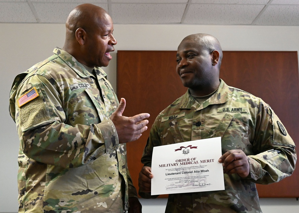 Order of Military Medical Merit Inductee
