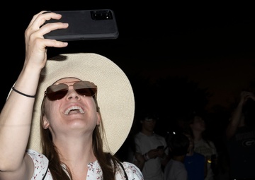 Darkness in the daytime: Wright-Patt witnesses total eclipse